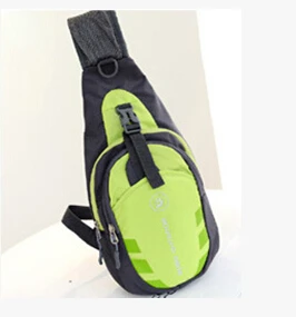 Новая модная мужская и женская Сумка водонепроницаемая нейлоновая сумка на плечо нагрудная сумка - Цвет: Армейский зеленый