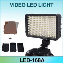Mcoplus LED-168 Video LED Light for Canon Nikon Pentax Panasonic Olympus & DV Camcorder Digital SLR Camera