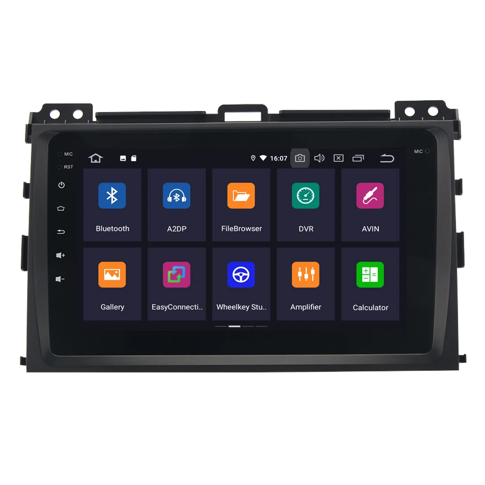 Clearance RoverOne For Toyota Prado 120 2004 - 2009 Android 9.0 Autoradio Car Multimedia Player Radio GPS Navigation Head Unit NO DVD 1