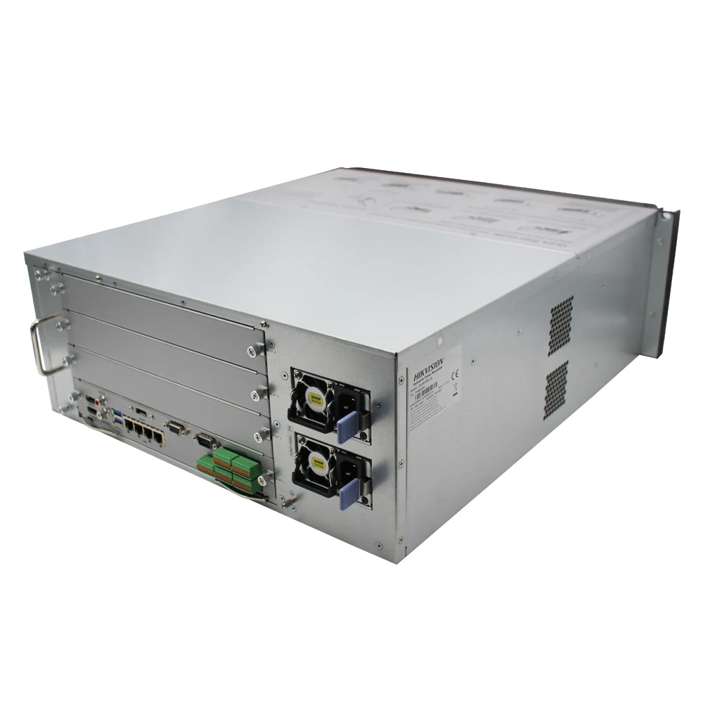 Hikvision Super 4K 128CH NVR DS 96128NI I24 128 канальный с 24 SATA интерфейсом 2 HDMI выход до 12