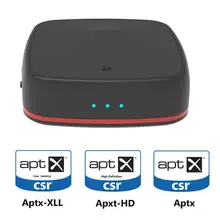 Bluetooth 5,0 CSR8675 передатчик приемник APTX HD/LL мини беспроводной аудио адаптер 3,5 мм AUX/SPDIF/RCA для ТВ автомобильный динамик