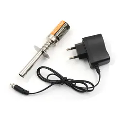 Нитро Starter Kit Свеча накаливания воспламенитель с Батарея Зарядное устройство для HSP RedCat нитровые 1/8 1/10 RC автомобилей