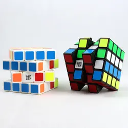 4 четыре слоя 4x4x4 Professional Puzzle Magic Cube 4*4 Скорость Juque антистрессовый куб 6,5 см ЮМО Кунг Фу наклейки кубики