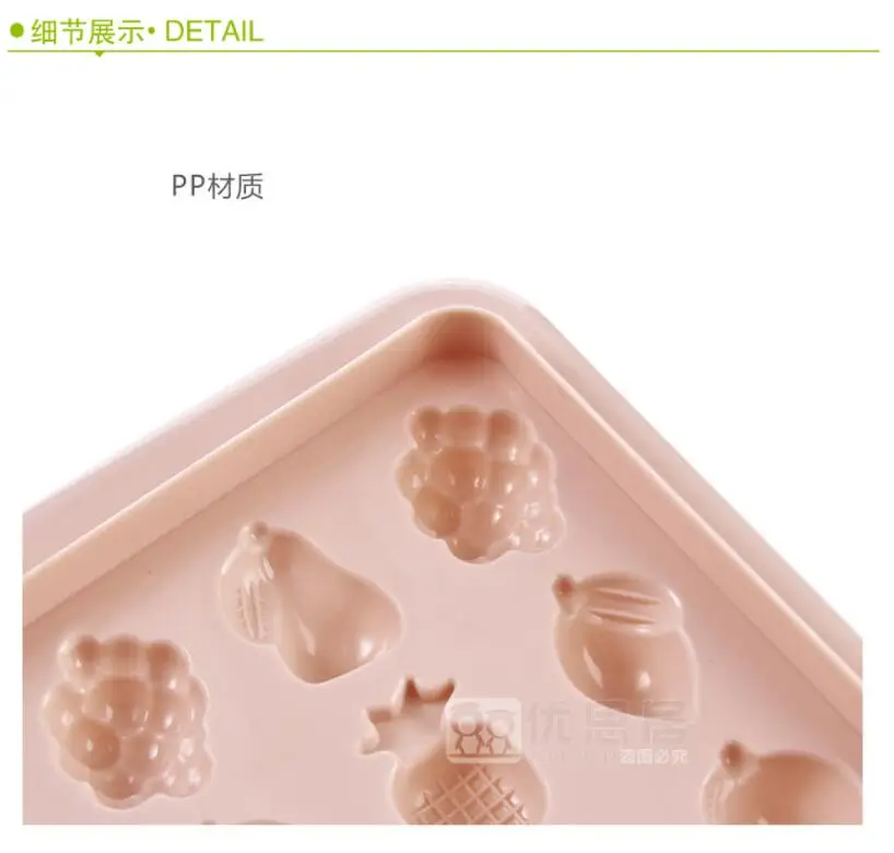 Креативная фруктовая форма 35 сетка лоток для льда кухонные аксессуары ледяной куб коробка производитель с крышкой Бытовая силиконовая форма для льда