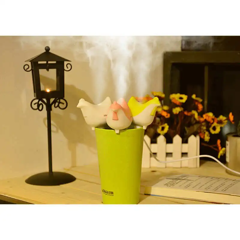 

7 Color Changing Lights Ultrasonic Humidifier Aromatherapy Diffuser Portable Mist Maker Aroma Essential Oil Diffuser