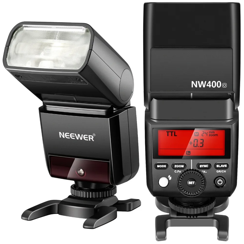 Neewer 2.4G Wireless TTL Flash HSS 1/8000s GN36 Master Slave Speedlite