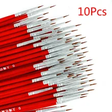 10 шт тонкий товары для рукоделия картина по номерам акрил ручка-закладка Краски ing Рисунок Кистью