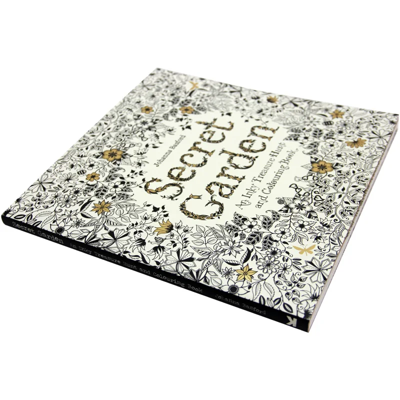96 Pages English Secret Garden Coloring Books for Adults Kids Relieve Stress Kill Time Graffiti Painting Book Libros 96 Pages English Secret Garden Coloring Books for Adults Kids Relieve Stress Kill Time Graffiti Painting Book Libros