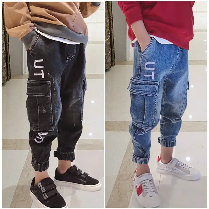 spring autumn Jeans boys. Suitable 