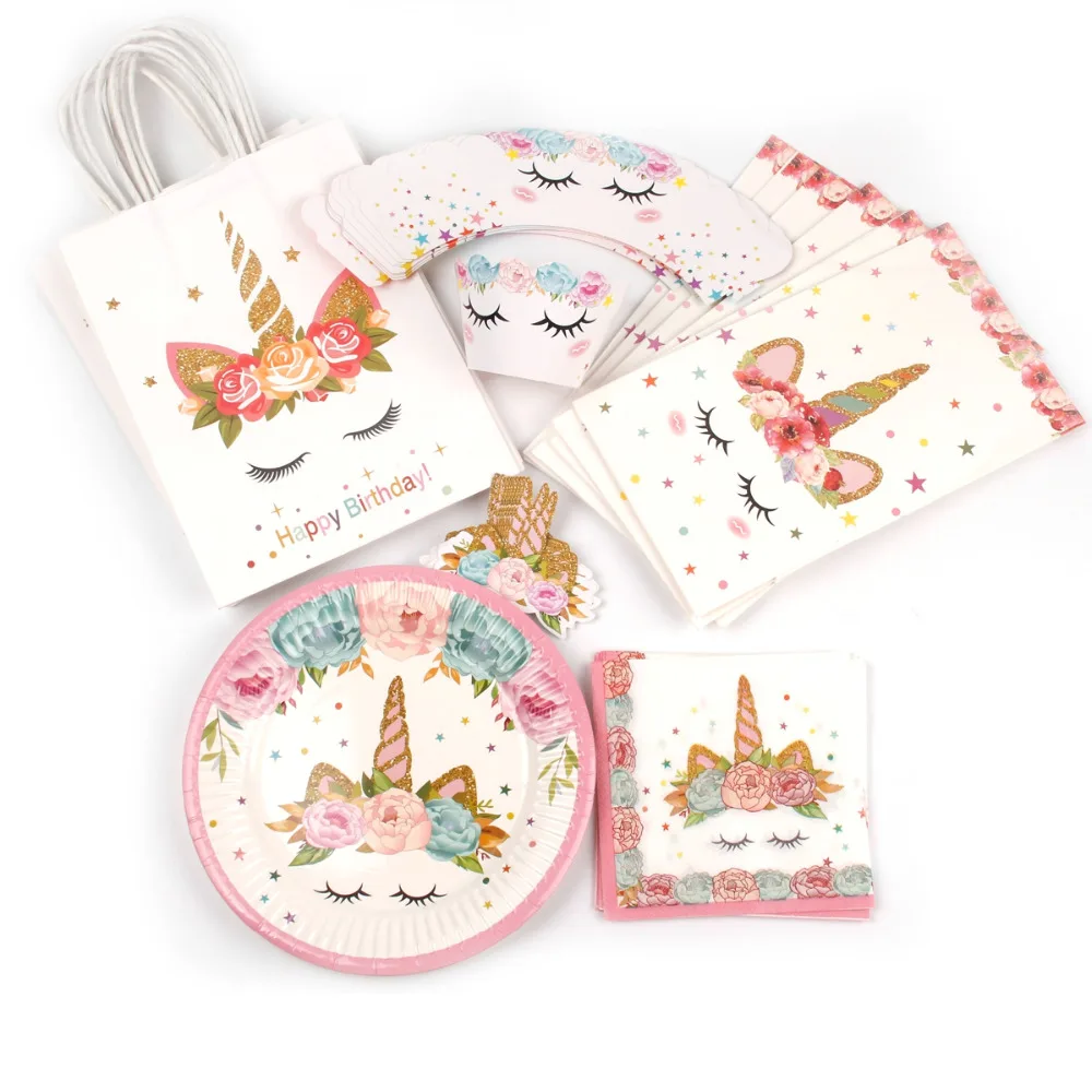 QIFU Unicorn Gift Bag With Handles Wedding Candy Bag Cookie Baby Shower Birthday Party Unicorn Bread Gift Bag Wrapping Supplies QIFU Unicorn Gift Bag With Handles Wedding Candy Bag Cookie Baby Shower Birthday Party Unicorn Bread Gift Bag Wrapping Supplies