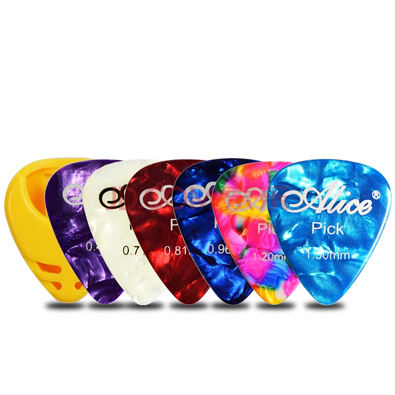 Guitar Picks Celluloid Picks Guitar Accessories Free pick holder Guitarra Parts 6 Pcs guitar picks