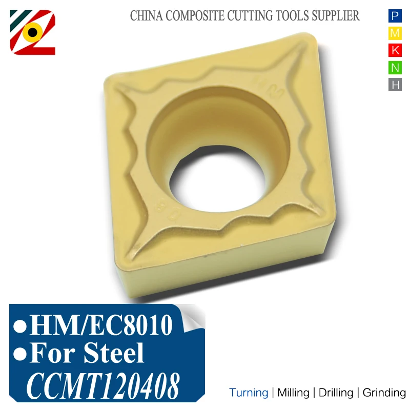 10PCS CCMT120404 NN CCMT431 NN Carbide Inserts For Lathe Turning Tool Holder CNC