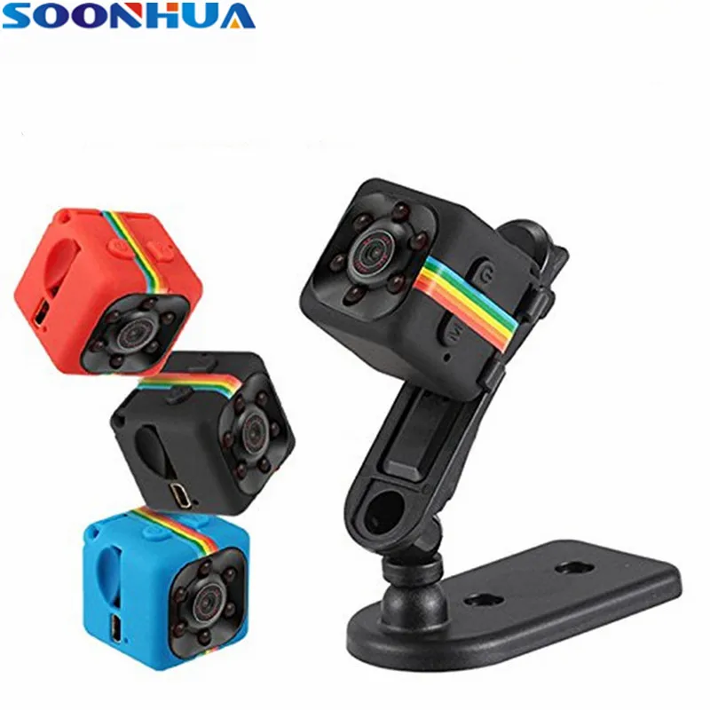 

SOONHUA Portable Full HD 1080P Micro Camera Night Vision Motion Detection Camcorder Support 32GB TF CMOS Sensor Video Recorder