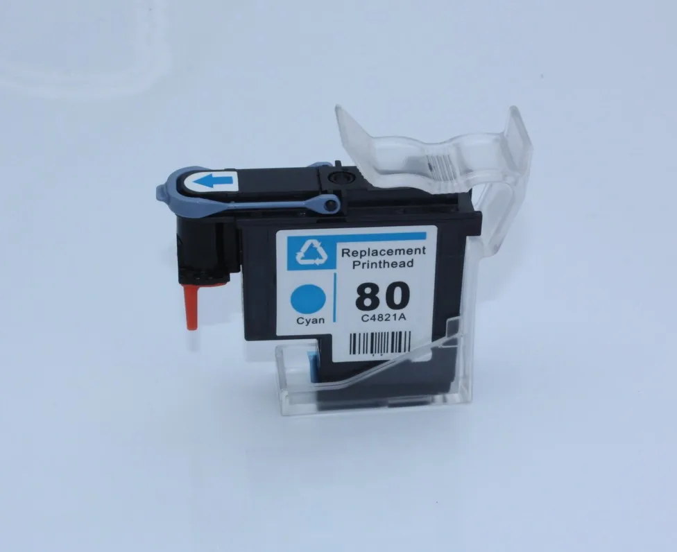 1 шт. Отремонтированная Печатная головка для HP 80 C4821A Designjet 1050c Plus 1055 см голубой |
