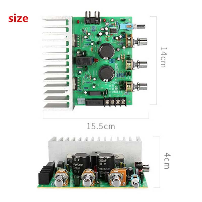 TDA7294 Amplifier Audio Board AMP 100W*2 High Power 2.0 Channel Amplificador Sound Speaker Home Audio