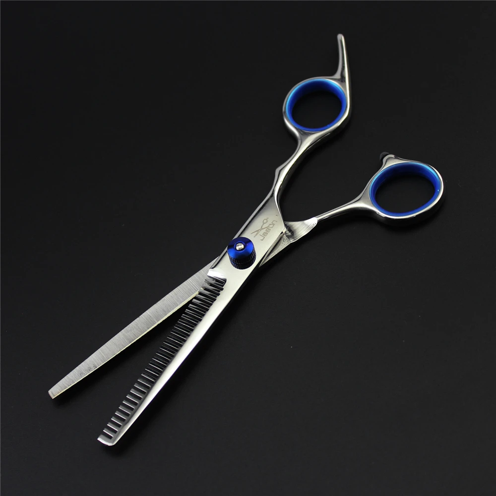 Dog Grooming Scissors Kit 6" 7 inch Professional Pet Grooming Scissors Straight Thinning Curved Shears Cat Dog Tesoura for Groomer Hair Cutting