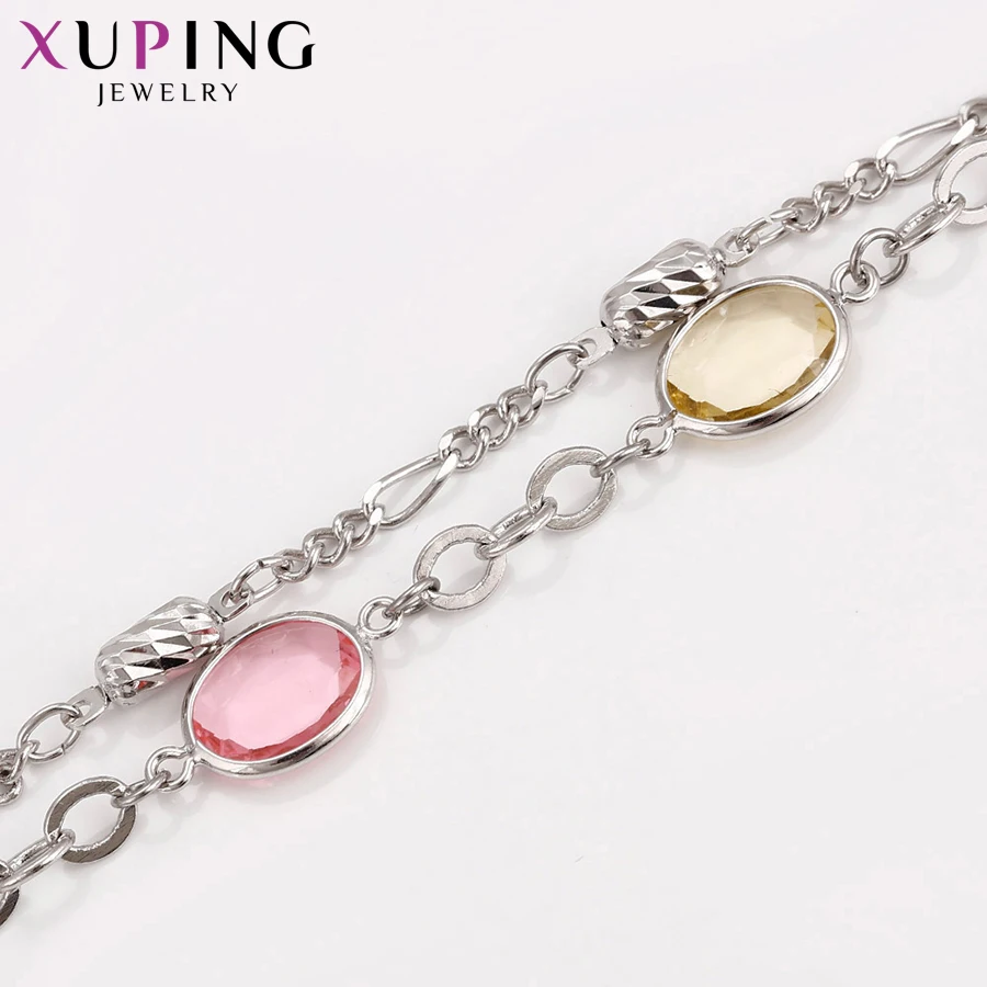 Xuping модные роскошные ювелирные изделия браслет с окружающей медью для женщин подарок на День Благодарения S60-74733