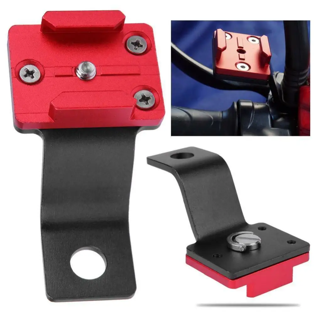 Aluminum Alloy Motorcycle Rearview Mirror Mount Bracket Holder Bike