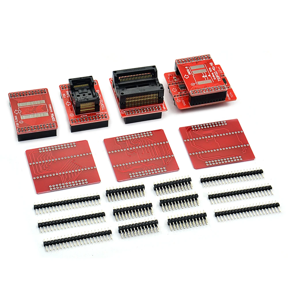100% Оригинальный TSOP32 TSOP40 TSOP48 SOP44 SOP56 гнезда адаптеров для MiniPro TL866II Plus TL866A TL866CS