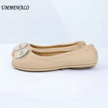 UMMEWALO/Женская обувь из натуральной кожи; мягкие балетки на плоской подошве; женские качественные балетки на плоской подошве; женская повседневная обувь