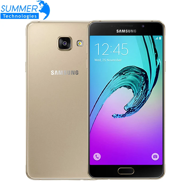 2016 Original Samsung Galaxy A7 A7100 Dual Sim 5 5 3GB RAM 16GB ROM 13MP 4G