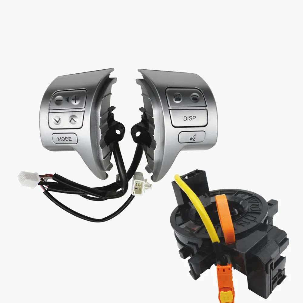 Высококачественное рулевое колесо bluetooth аудио переключатель управления 84250-02200 для Toyota Corolla ZRE15 2007-2010 - Цвет: B-Button-Cable