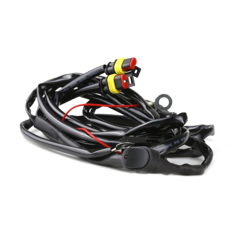  FADUIES Motorcycle LED Fog Light Safety Driving Lamp with Auxiliary Lamp Accessories Guards & Wirin - 32852587628