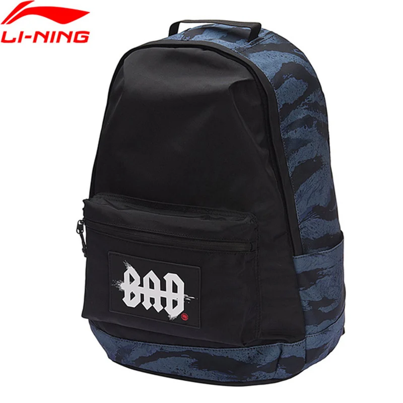Li Ning 2018 Men BAD FIVE Basketball Backpack Training Polyester Bags Li Ning Sports Backpack