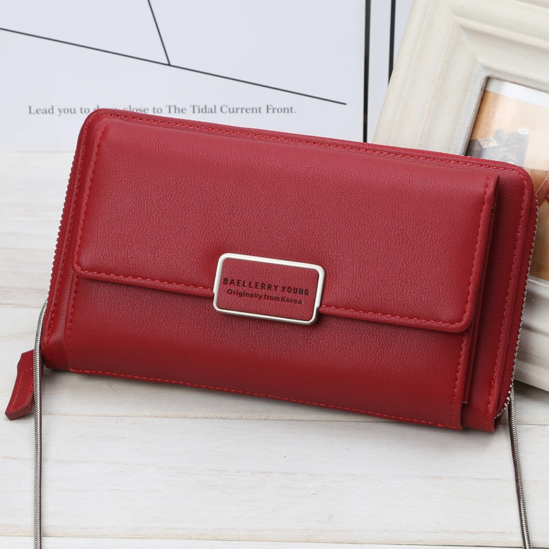 

New Luxury Brand Lady Purse Women Long Wallet Zipper Hasp Bag Famous Brand Female Purse Multifunction Women's Purse Card Holder