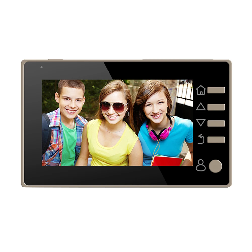 

4.3inch Color Screen No Disturbing Electric Digital Door Viewer Professional Security Cameras Night Vsion Zinc Alloy Doorbell