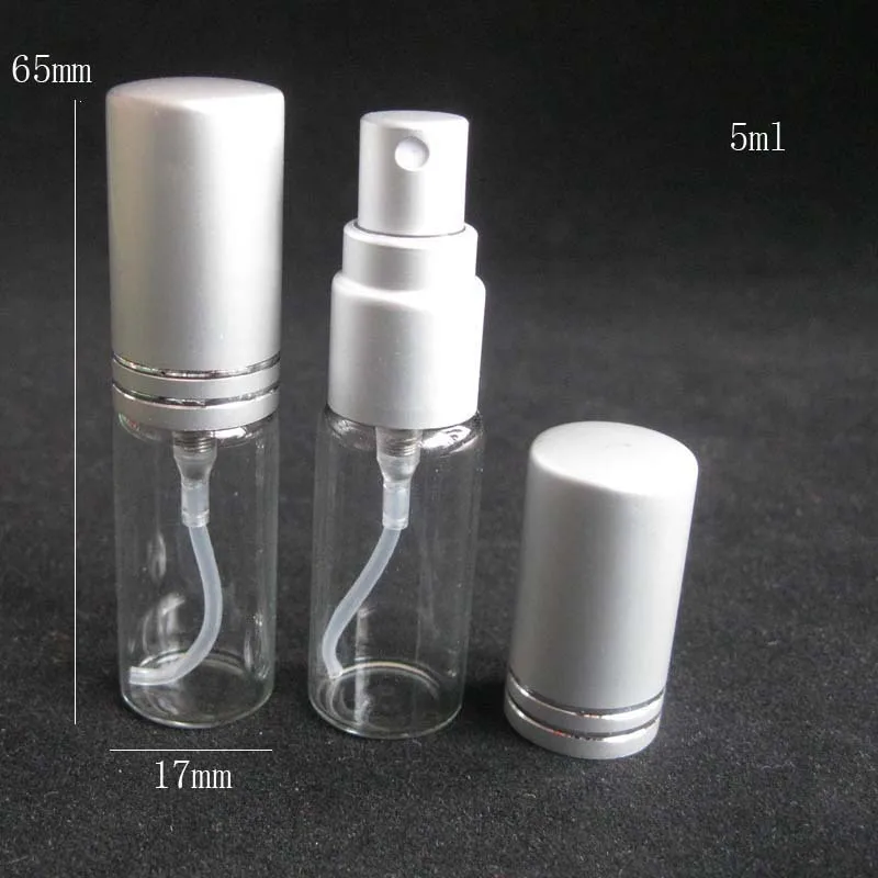 360 x 5ml empty clear refillable glass perfume bottle,parfum atomizer