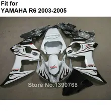 Новые горячие части мотоцикла для YAMAHA Обтекатели YZF R6 2003 2004 2005