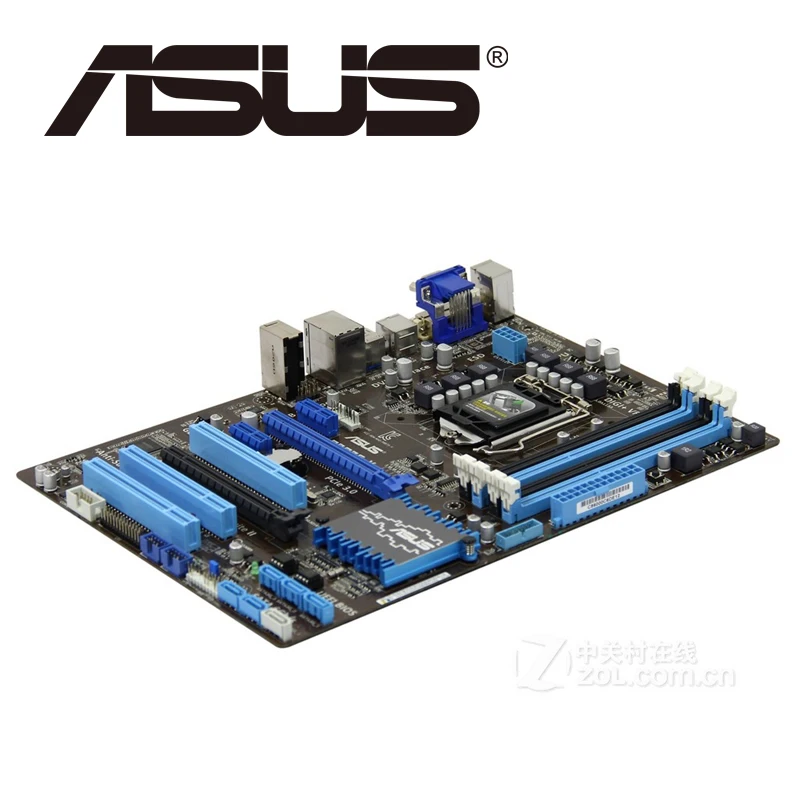 Asus P8B75-V настольная материнская плата B75 Socket LGA 1155 i3 i5 i7 DDR3 32G uATX UEFI биос оригинальная б/у материнская плата в продаже