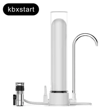 Home Faucet Water Purifier Visible Transparent Ceramic Filter Healthy Ceramic Cartridge Kitchen Desktop Water Tap tap water filter ceramic filter core easy installation home kitchen faucet water purifier for healthy drinking filtro de agua