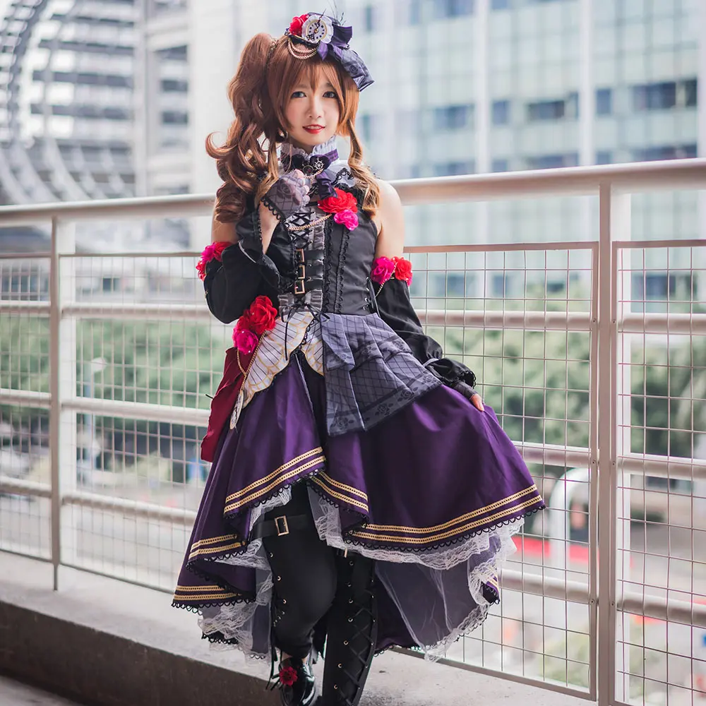 Cgcos コスプレ衣装ビッグバン夢 Roselia ネオ側面リサ Imai ドレスアニメの制服ハロウィンアニメゲーム Aliexpress ノベルティ 特殊用途