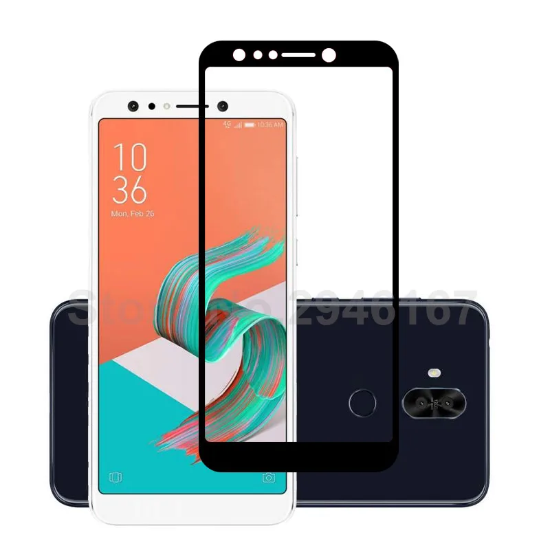 Для Asus ZenFone 5 Lite 2018 ZC600KL X017DA 6 0 дюймов полное покрытие закаленное стекло 5Q Защитная