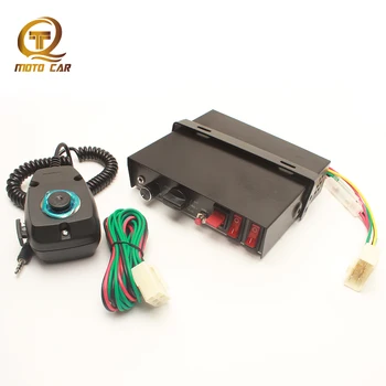 

Car Horn 12V 200W Multi-tone Car Horn Special Police Siren 9 Sound Super Loud Loudspeaker Megaphoone Warning Alarm Fire Buzzer