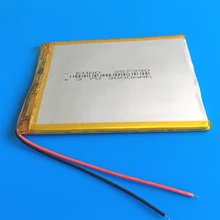 3 7V 3000mAh 357390 polymer lithium ion battery Li ion rechargeable Lipo battery for tablet pc