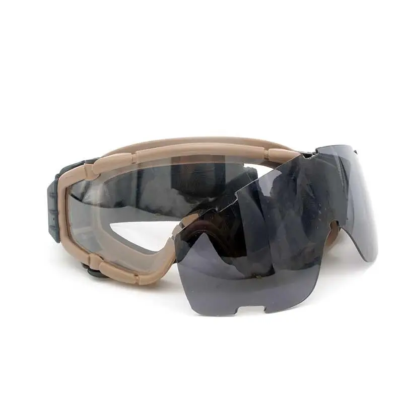 Кулер FMA Dark Earth Черный Уличный кулер для пейнтбола страйкбола SI Ballistic Goggle