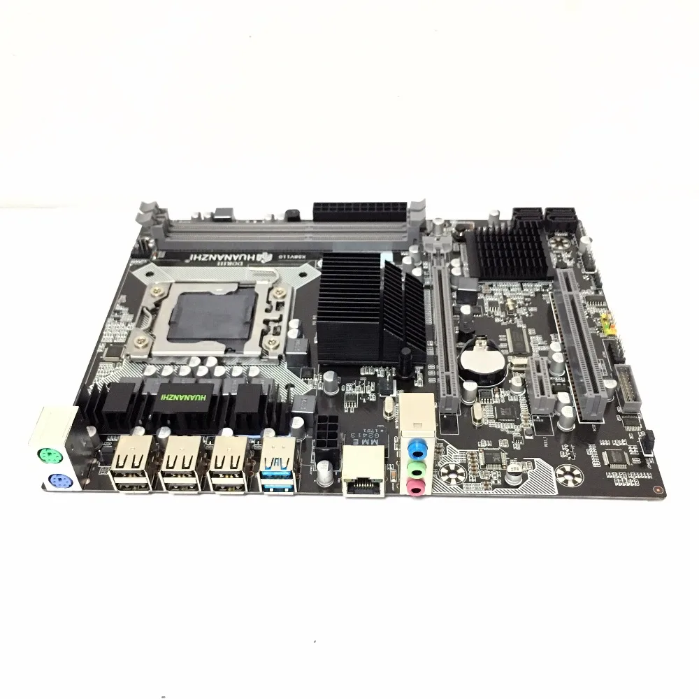 HUANANZHI X58 LGA1366 DDR3 PC المكتبية LGA 1366 اللوحات الأم الكمبيوتر مناسبة لخادم ECC ECC REG RAM