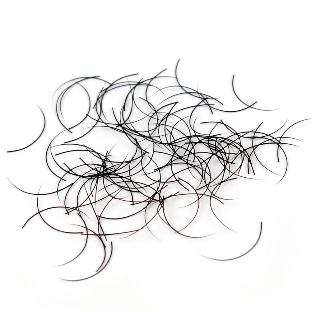 C & J Curl натуральные человеческие волосы отдельные накладные ресницы для