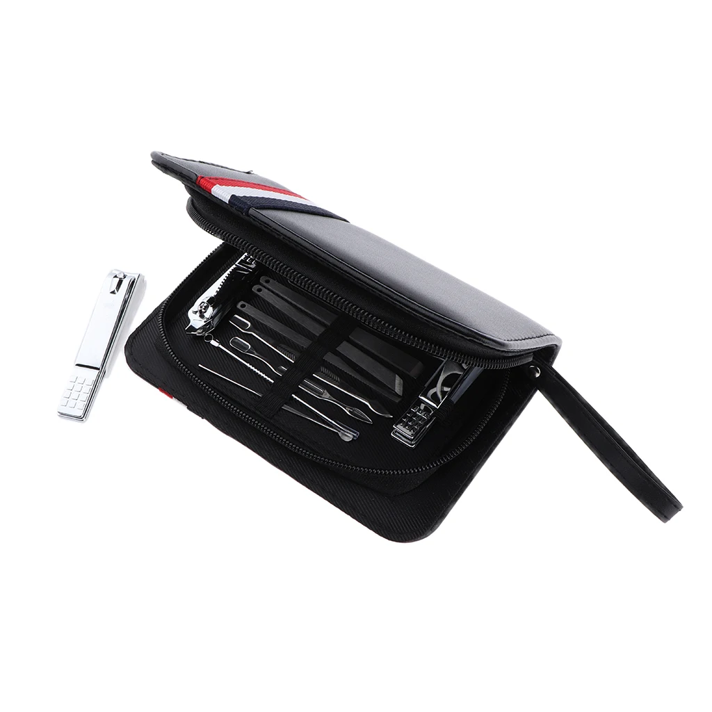 MagiDeal Manicure Pedicure Set Finger Toe Nail Clippers Scissor Grooming Kit