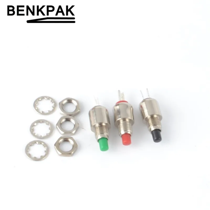 

5pcs 5mm spring return momentary micro push button switch DS-402