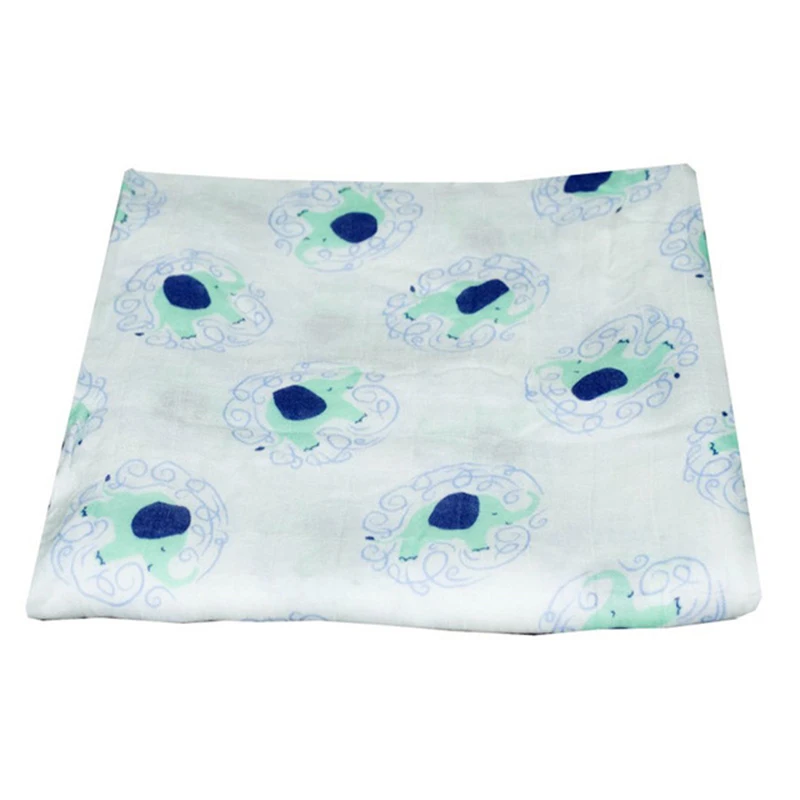 Назначение Wishdom хлопок волокно комфорт уход детское одеяло Многофункциональный новорожденных хлопчатобумажное одеяльце постельные принадлежности милый узор