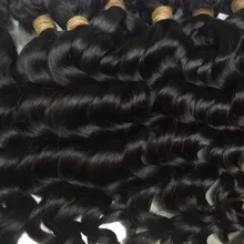 Mayflower 10 bundles Virgin hair Malaysian natural wave Full cuticle aligned natural color can be dye From 12′-26″ in stock