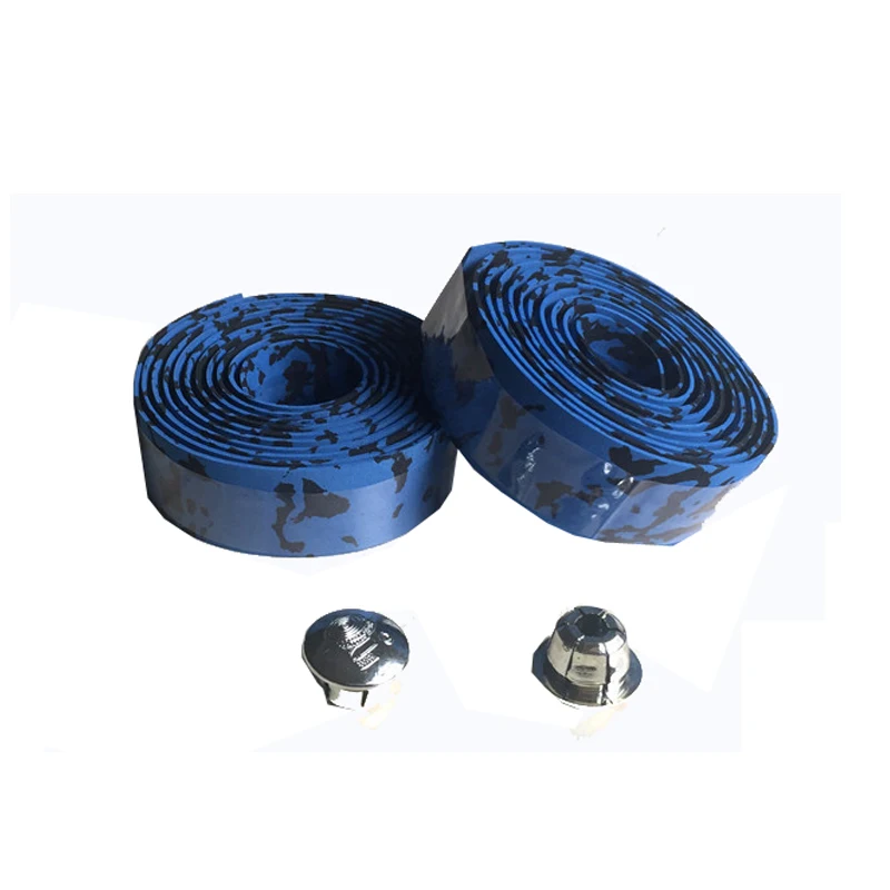 Cycling Handle Belt Bike Bicycle Cork Handlebar Tape Wrap 2 Bar