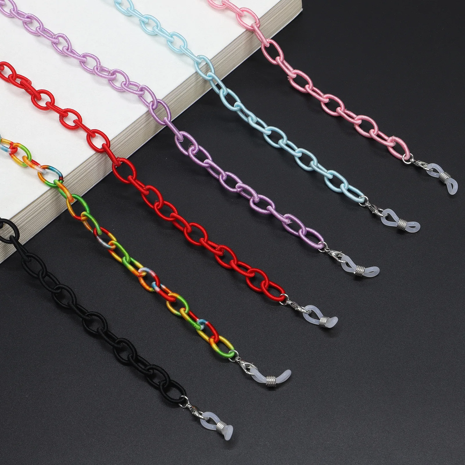 

High Elasticity Sunglasses Lanyard Strap Necklace Ethnic Eyeglasses Glasses Chain Cord Reading Glasses Strap Decoration