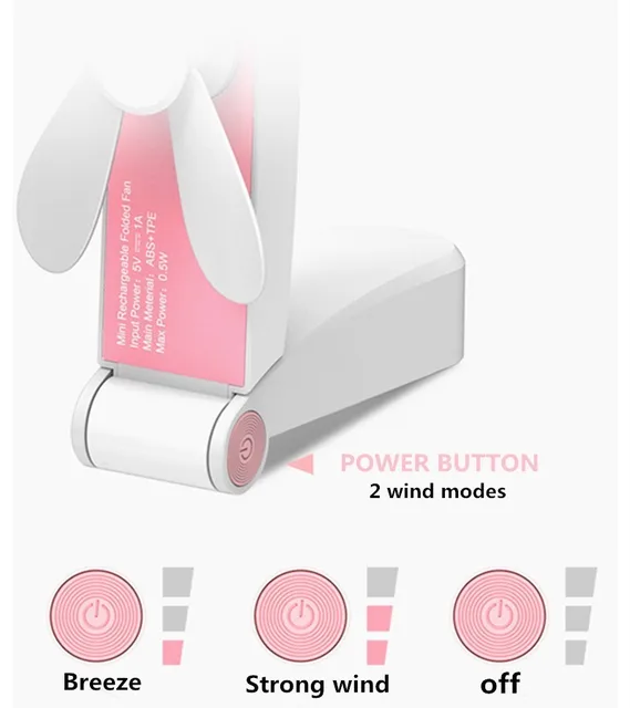 portable mini fan