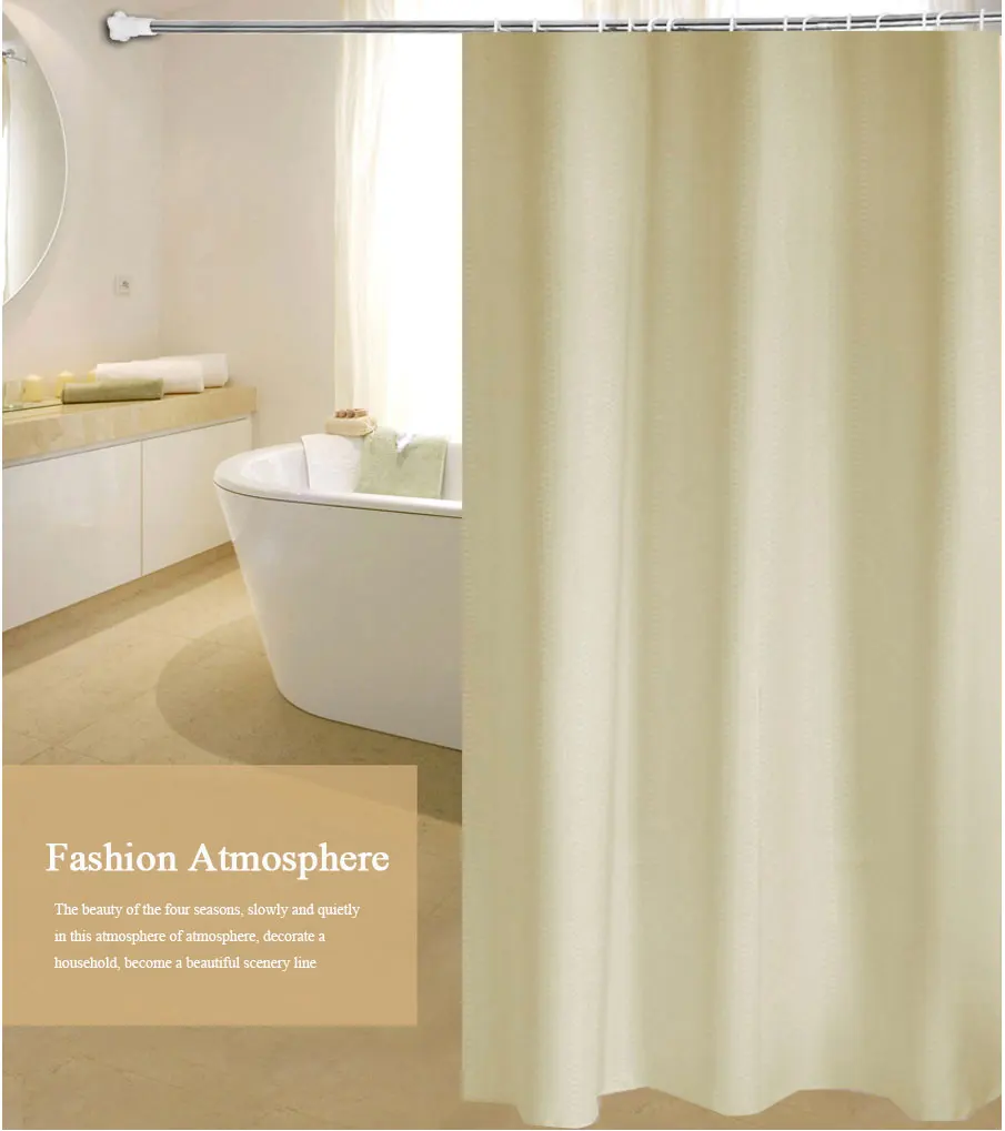 Shower Curtain Waffle Check Design _02