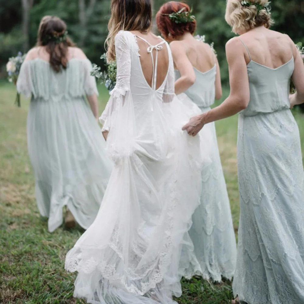 2016-Lace-Plus-Size-Bohemian-Wedding-Dresses-with-Long-Sleeve-Backless-V-Neck-Floor-Lenght-vestido (3)